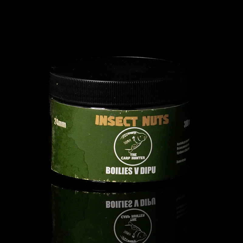 Boilies v dipu Insect Nuts 24mm